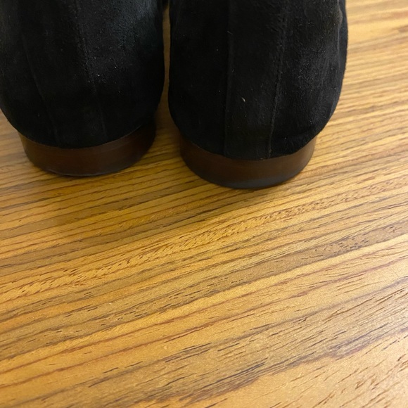 RARE Evelyn Paul black suede embellished flats made in Paris.  Size 8.5 - Picture 8 of 8